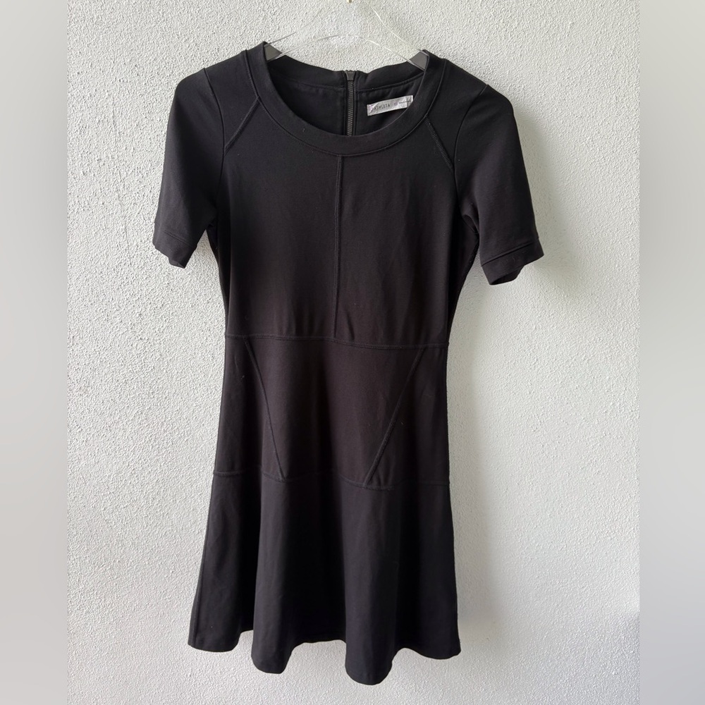 Athleta Black Size‎ XS Short Sleeve Activewear Dress